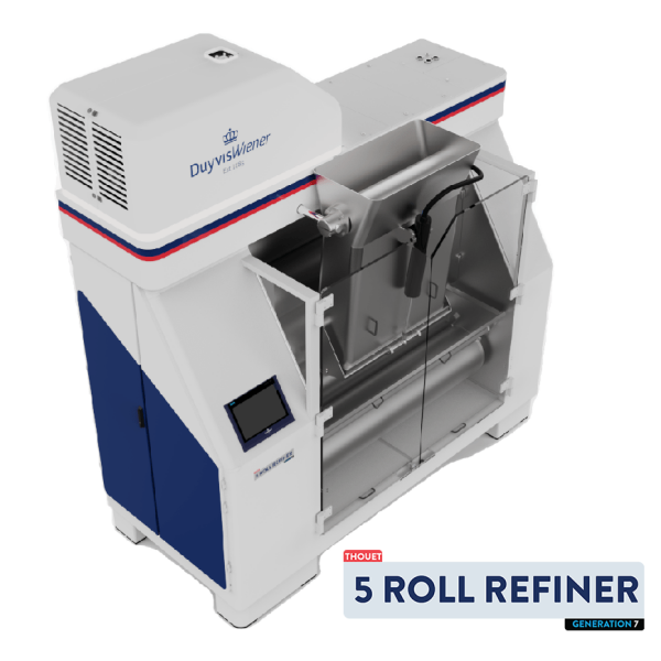 Chocolate Machinery - 5 roll refiner